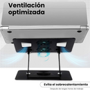 SOPORTE PARA PORTATIL METALICO - GIRATORIO - AJUSTABLE