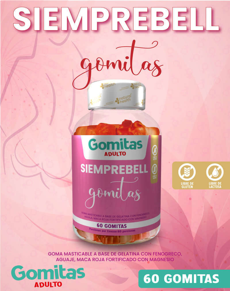 GOMITAS SIEMPREBELL ADULTO - DEFINE TUS CURVAS