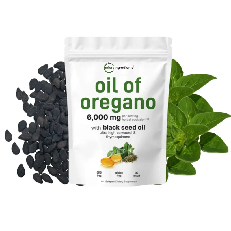 ACEITE DE OREGANO EN CAPSULSAS CON SEMILLA NEGRA - PROTEGE TU SALUD Y REFUERZA TUS DEFESAS NATURALMENTE